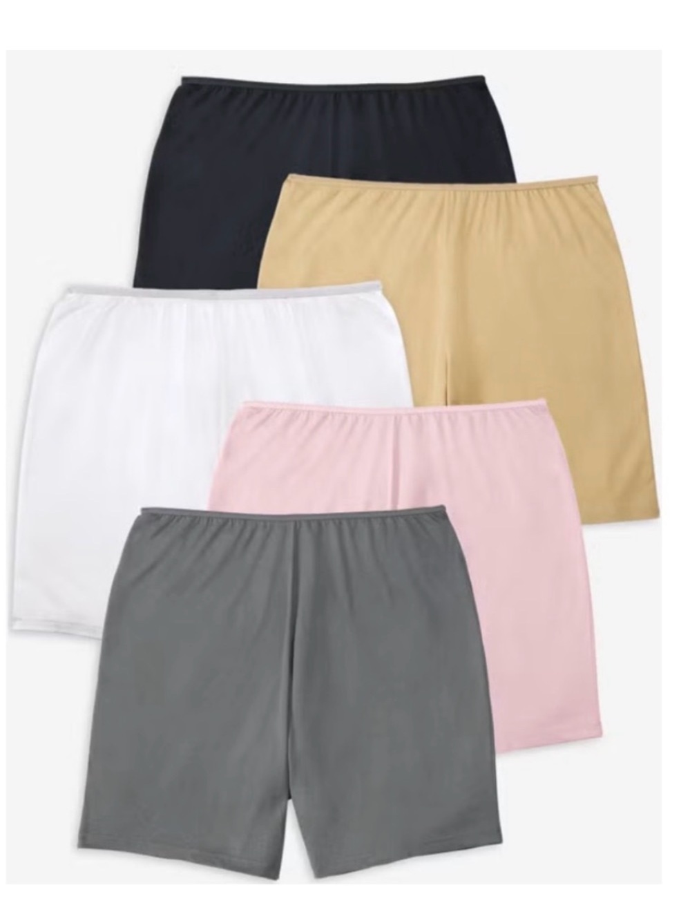 New 5 Pack Cotton Boxer
Panties Plus Size Underwear 7X 14 40/42 Comfort Choice